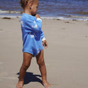 Long Sleeve Romper - Just Keep Swimming