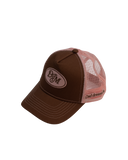 Von Dad Hat - Pink and Brown (Mini)