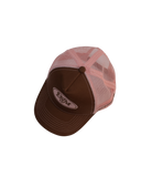 Von Dad Hat - Pink and Brown (Mini)