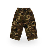 Garden Explorer Cargos in cotton camo – front