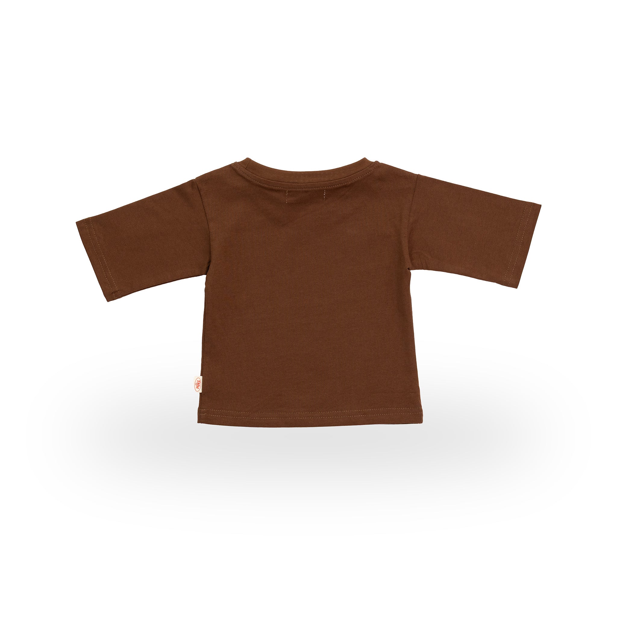 Golden Hour Garden Tee in brown – back