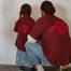Weekender Shirt in Red (Adult) — mum and dad match shirt by Dad Dressed Me