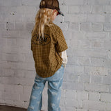 Weekender shirt (In green) Kids