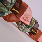 Mini camo hat detail — Dad Dressed Me kidswear
