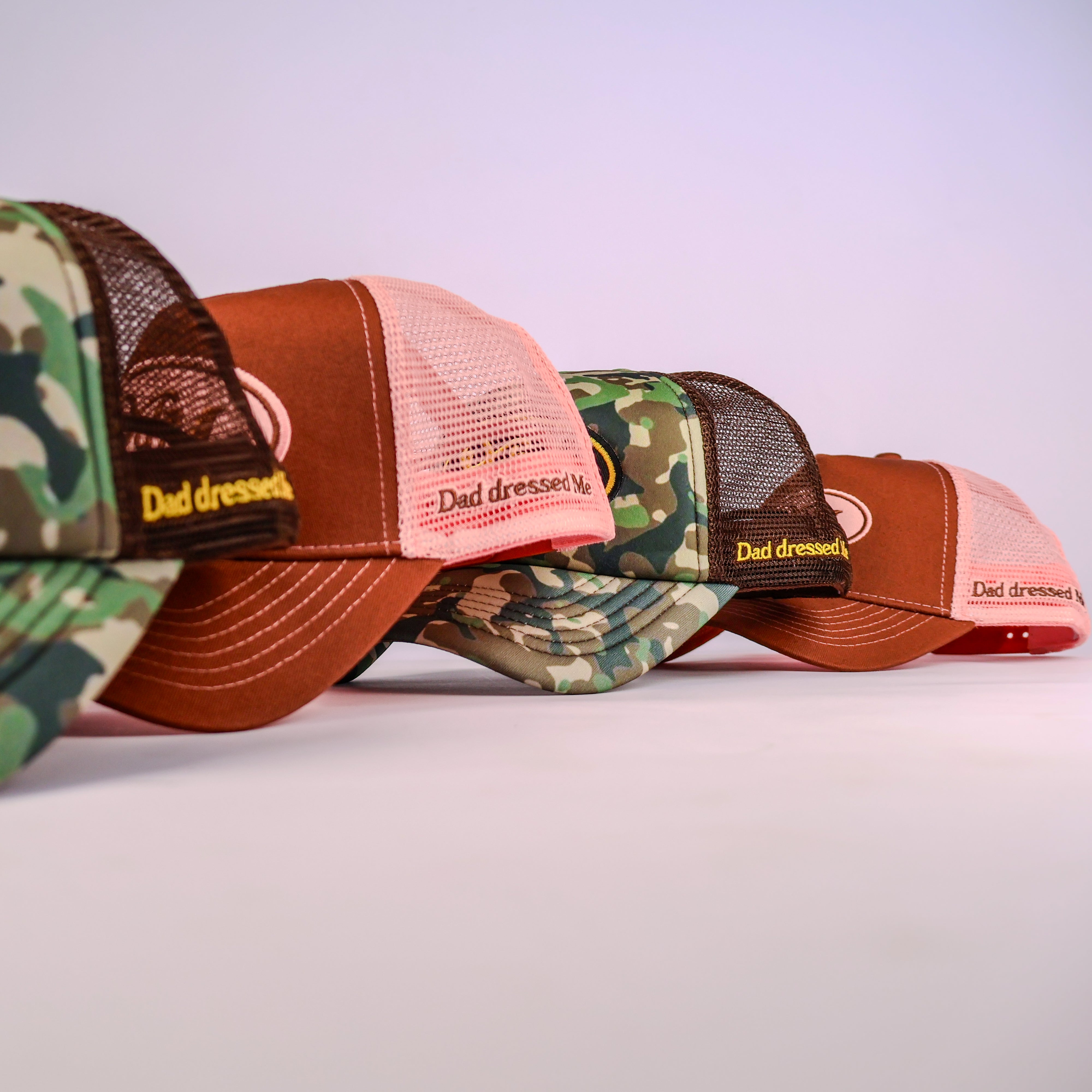 Camo hat for kids — Dad Dressed Me cool kids accessories