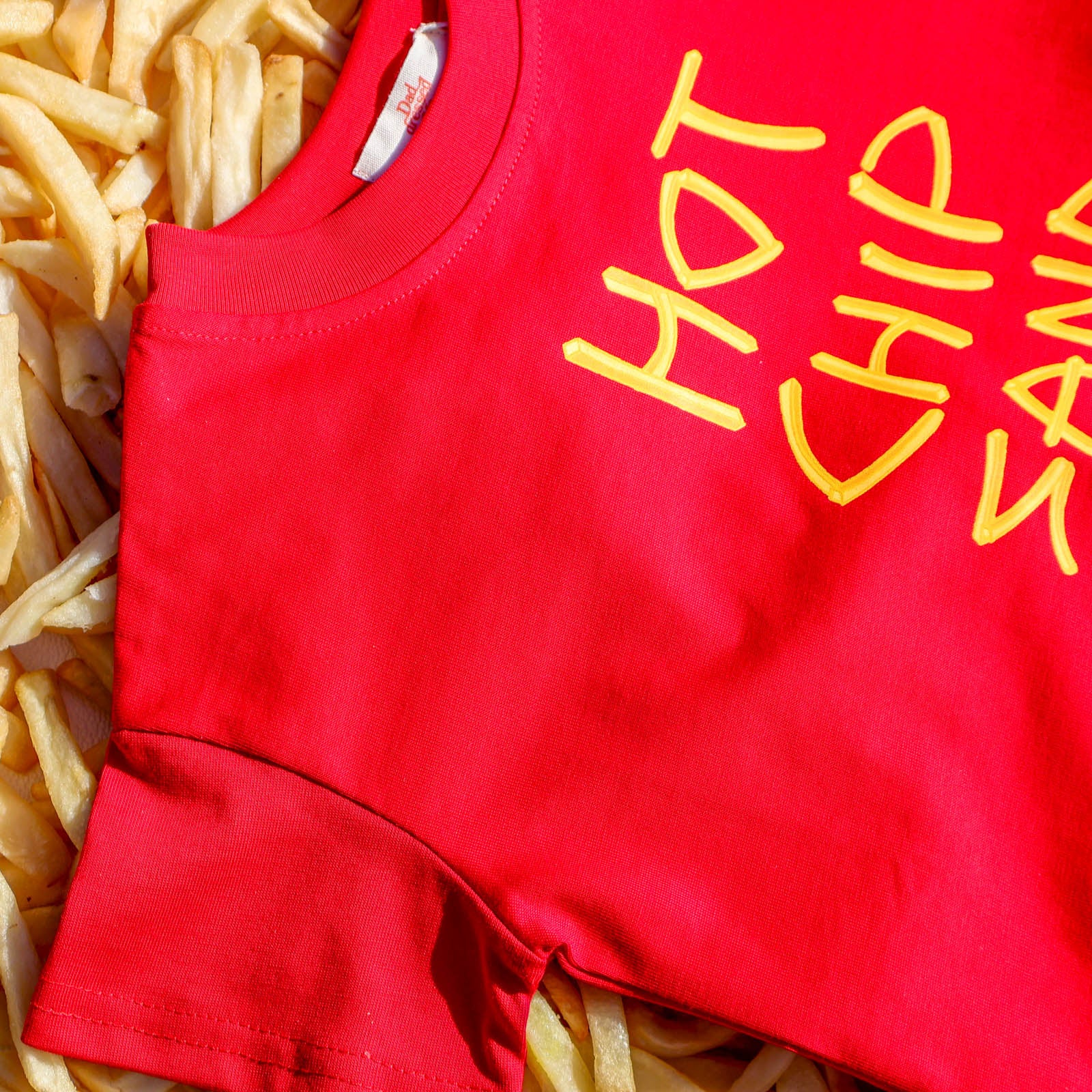 Hot Chippy Tee styling — Dad Dressed Me kidswear