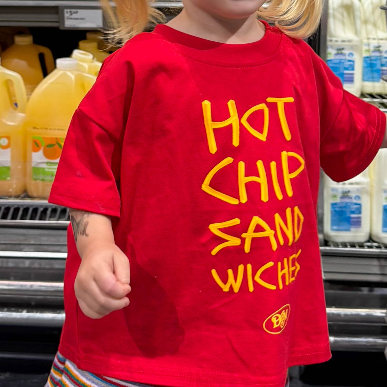 Hot Chippy Tee — Australian kidswear