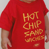Hot Chippy Tee — cool kids cotton tee by Dad Dressed Me