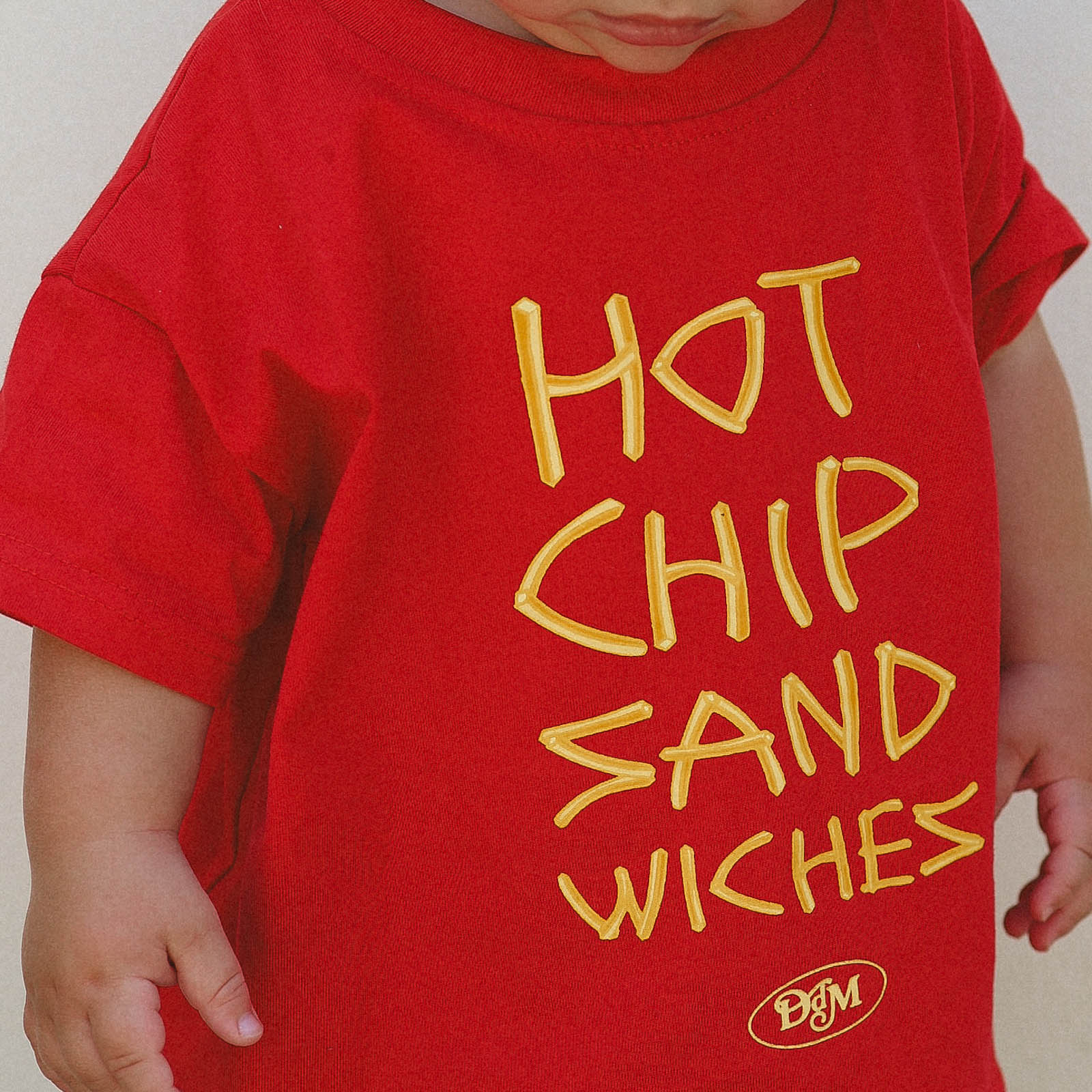 Hot Chippy Tee — cool kids cotton tee by Dad Dressed Me