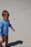 Long Sleeve Romper - Just Keep Swimming