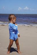 Long Sleeve Romper - Just Keep Swimming