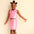 Court Set in Pink — retro cotton kids set by Dad Dressed Me