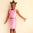 Court Set in Pink — retro cotton kids set by Dad Dressed Me